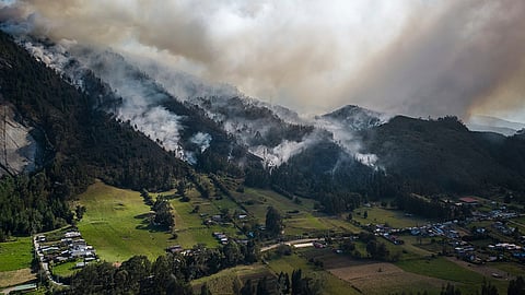 Colombia Fire