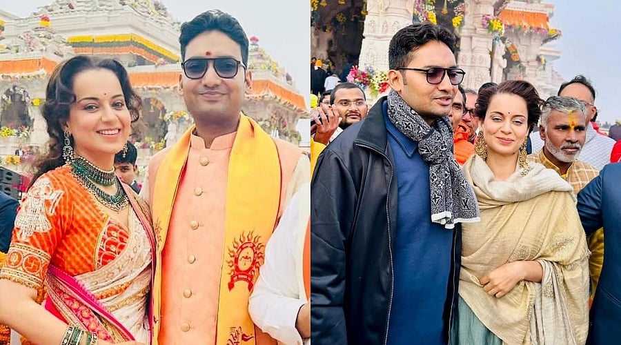 Instagram : Kangana Ranaut, Nishant Pitti