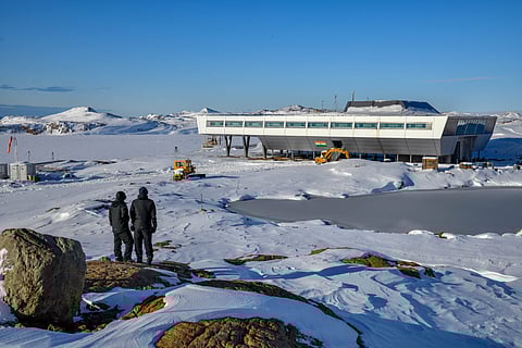 India's Bharati research station at Antarctica