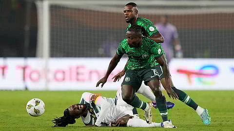 AFCON Soccer: Nigeria vs Cameroon