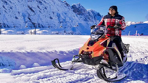 Neeraj Chopra in Switzerland