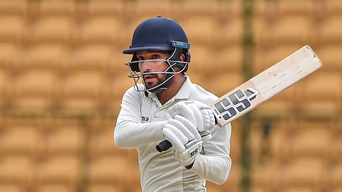 | Photo: PTI : File photo of Central Zone captain Rajat Patidar.