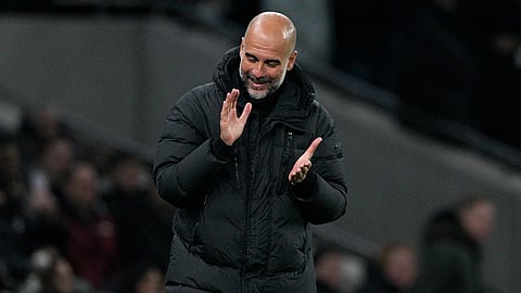Manchester City boss Pep Guardiola