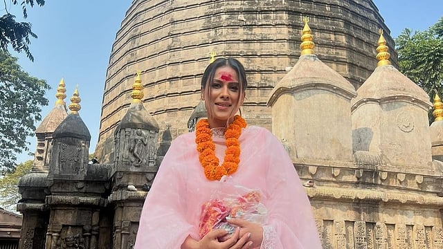 Nia Sharma Visits Kamakhya Temple, Shares Glimpses Of ‘Pleasant Day’