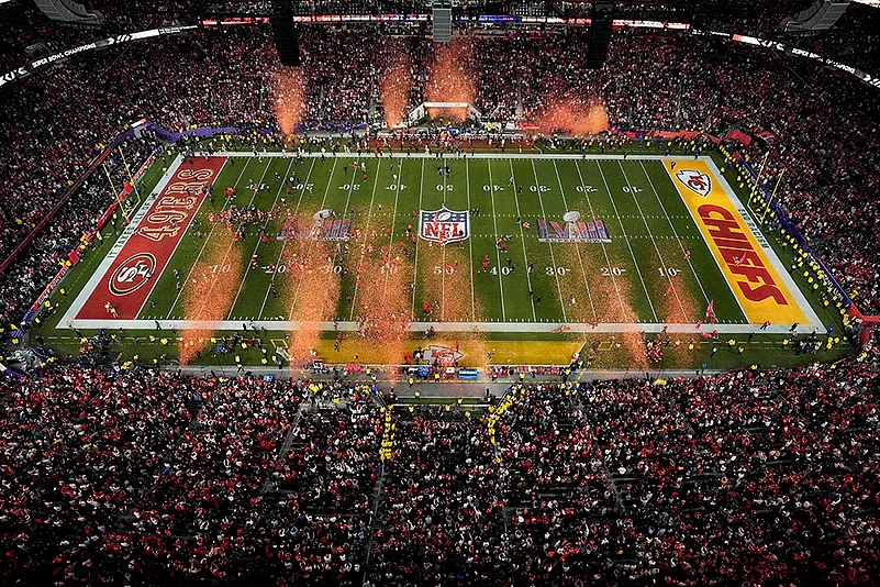 Super Bowl Football: Kansas City Chiefs Fans