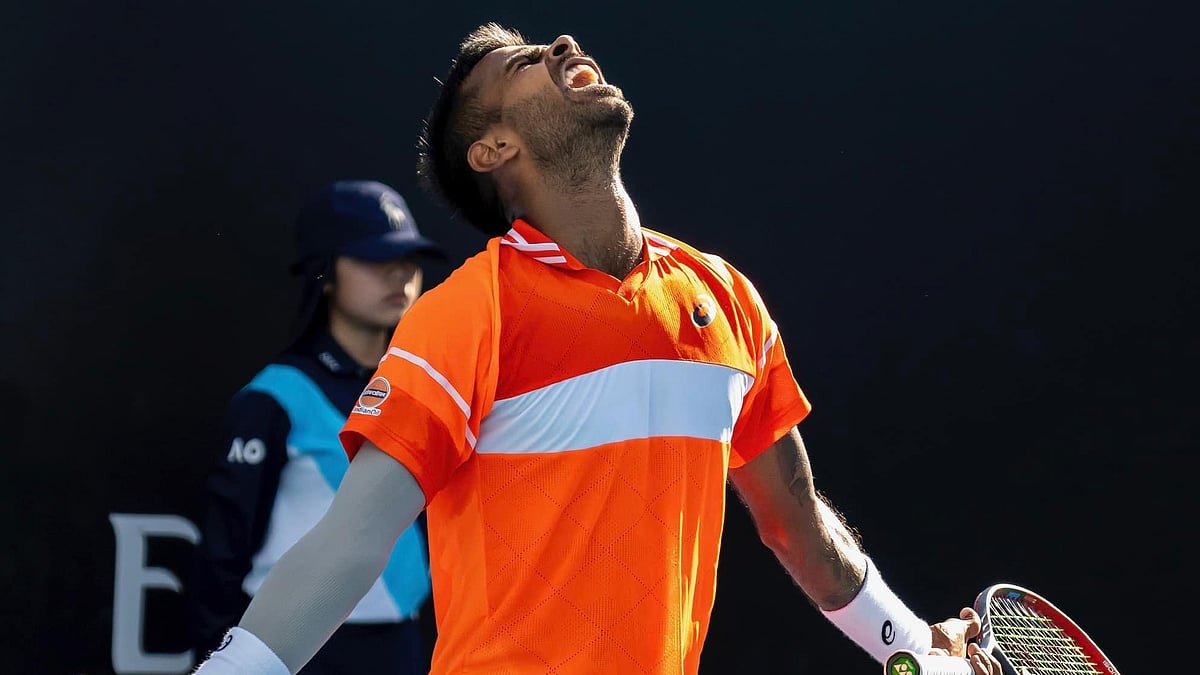 (Photo: X|Sumit Nagal) : Indian tennis player, Sumit Nagal.