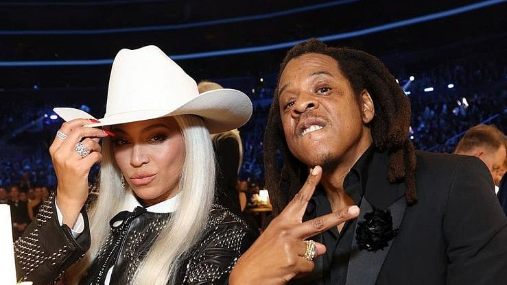 Instagram : Beyoncé and Jay-Z