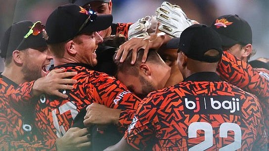 (Photo: X|Betway SA20) : Team Sunrises Eastern Cape after defeating Durban's Super Giants to enter the Betway SA20 Final, on February 6, Tuesday, 2024. 