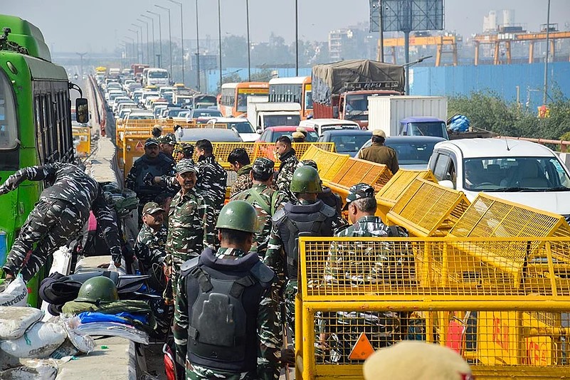 Security at Ghazipur border