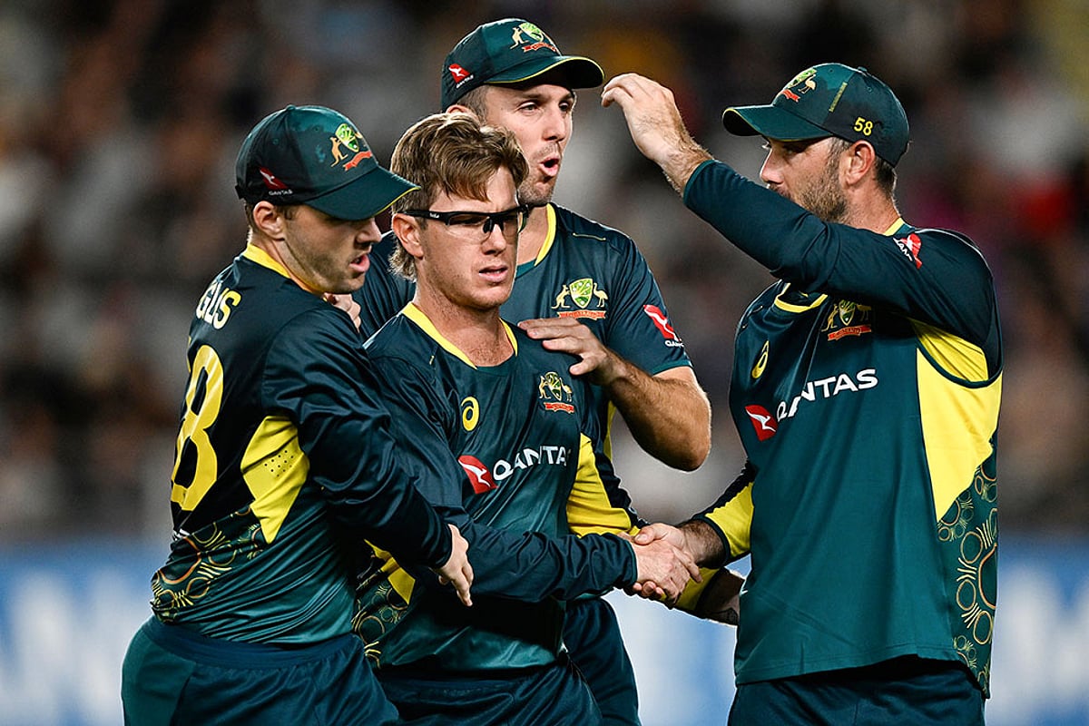 NZ Vs AUS, 2nd T20I: Adam Zampa, Pat Cummins Hand Australia A 72-Run Over New Zealand - In Pics