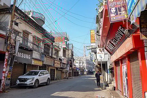 Curfew at Haldwani's Banbhoolpura area