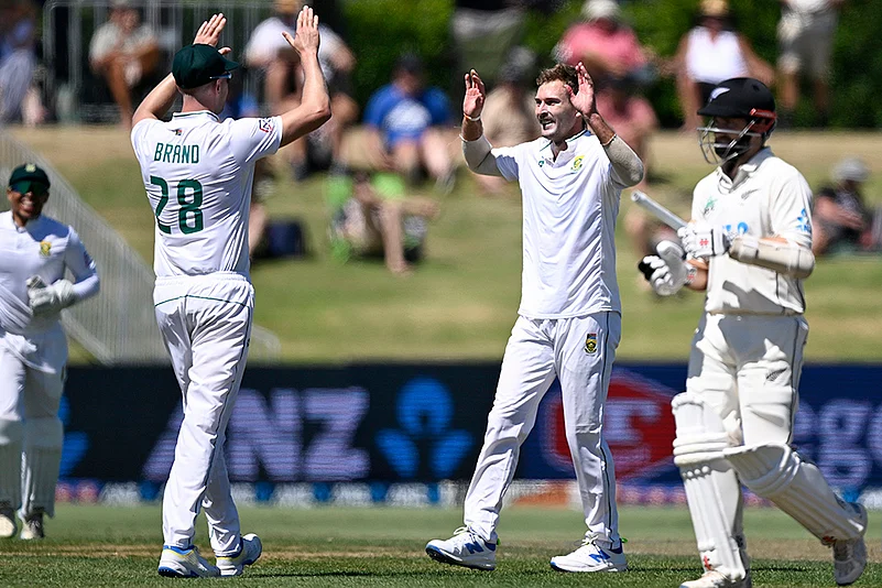 New Zealand vs South Africa First Test: Day 2