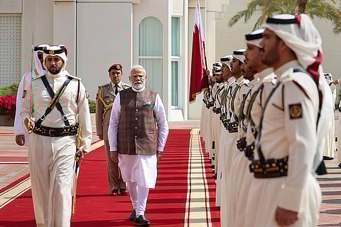 PM Modi in Qatar