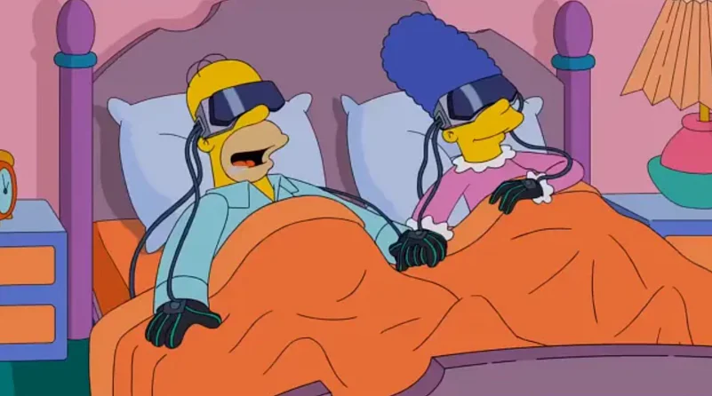 Simpsons predict Apple Vision Pro