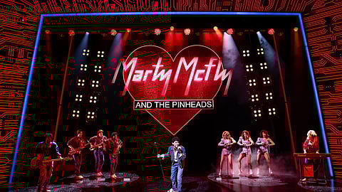 The cast of Back to the Future