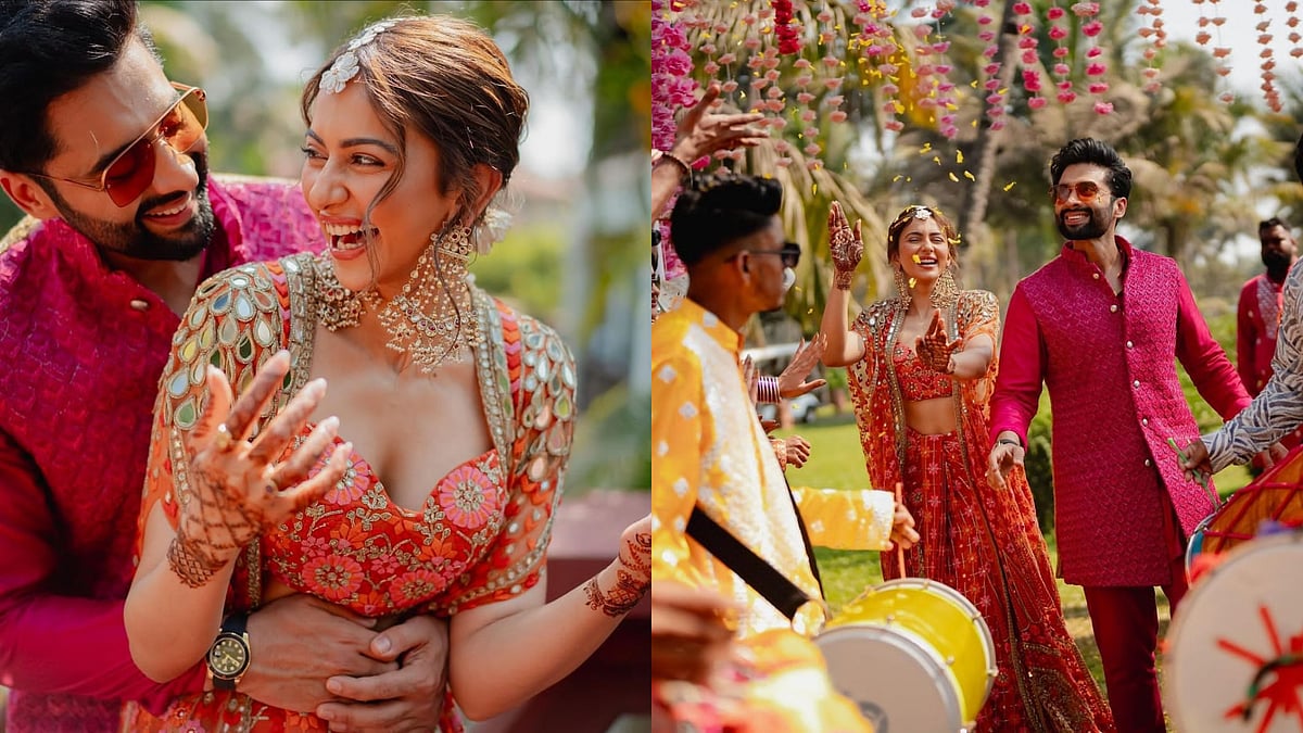 Instagram@rakulpreet : Rakul Preet Singh, Jackky Bhagnani mehendi pics