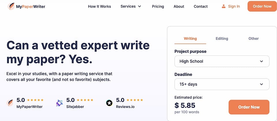 Top 5 Essay Writing Services In 2024 | Get Your Paper Done