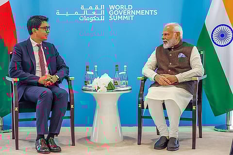 PM Modi in Abu Dhabi