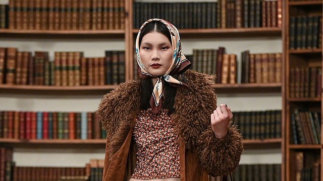 Anna Sui Channels Literary Glamour With Fall 2024 Collection