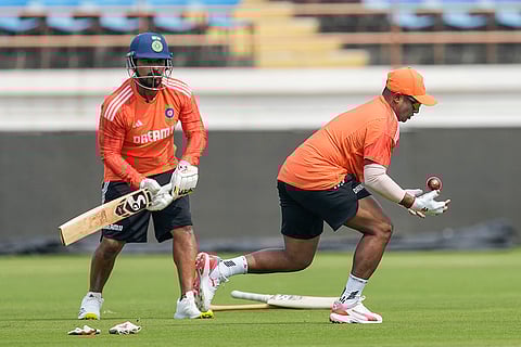 IND vs ENG 3rd Test: India practice