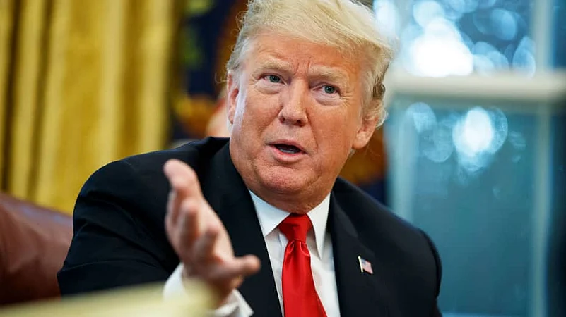 US President Donald Trump