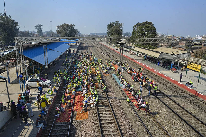 Farmers Delhi Chalo Protest March