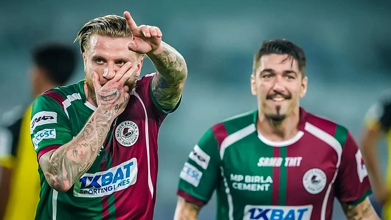 Mohun Bagan break into the top four of the ISL 2023-24 points table. - Screengrab (ISL)