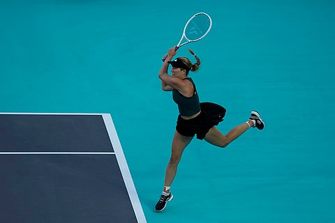 Abu Dhabi Mubadala Tennis: Elena Rybakina vs Danielle Rose Collins