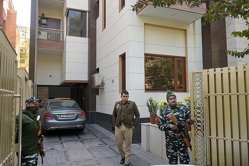 ED raid at AAP MP ND Guptas residence