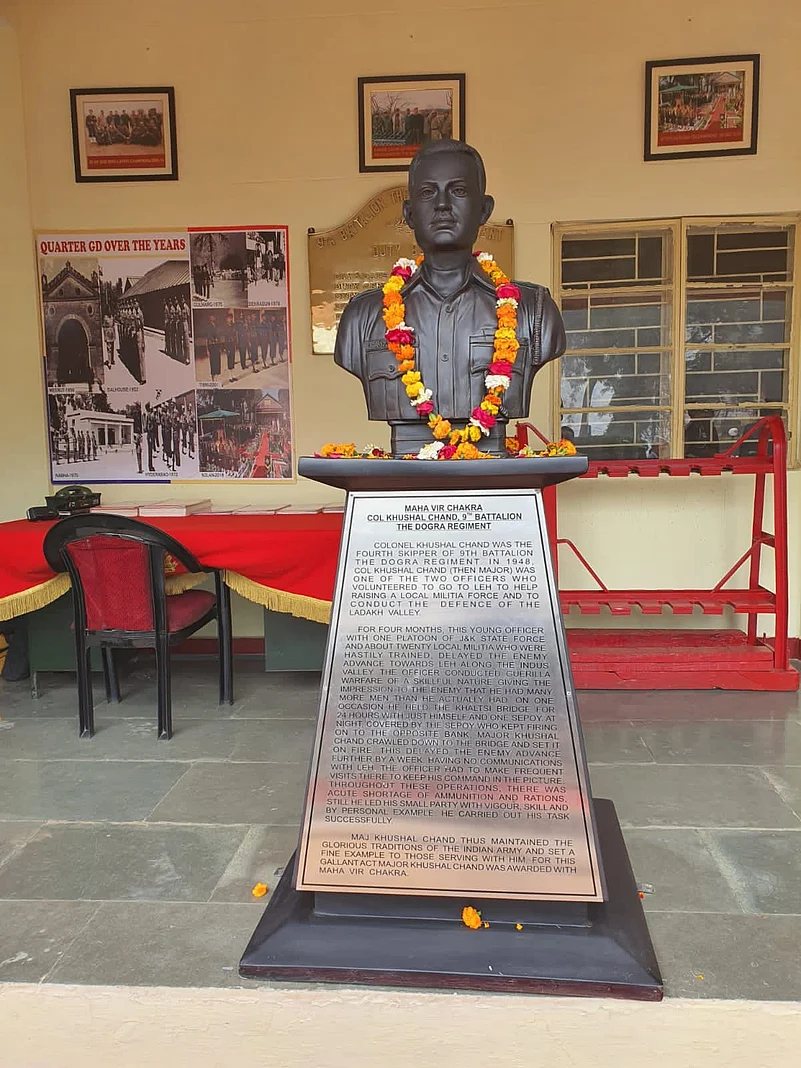 Bust of Colonel Khushal Chand