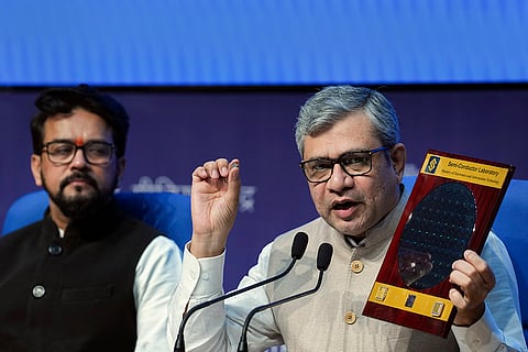 Cabinet briefing in New Delhi