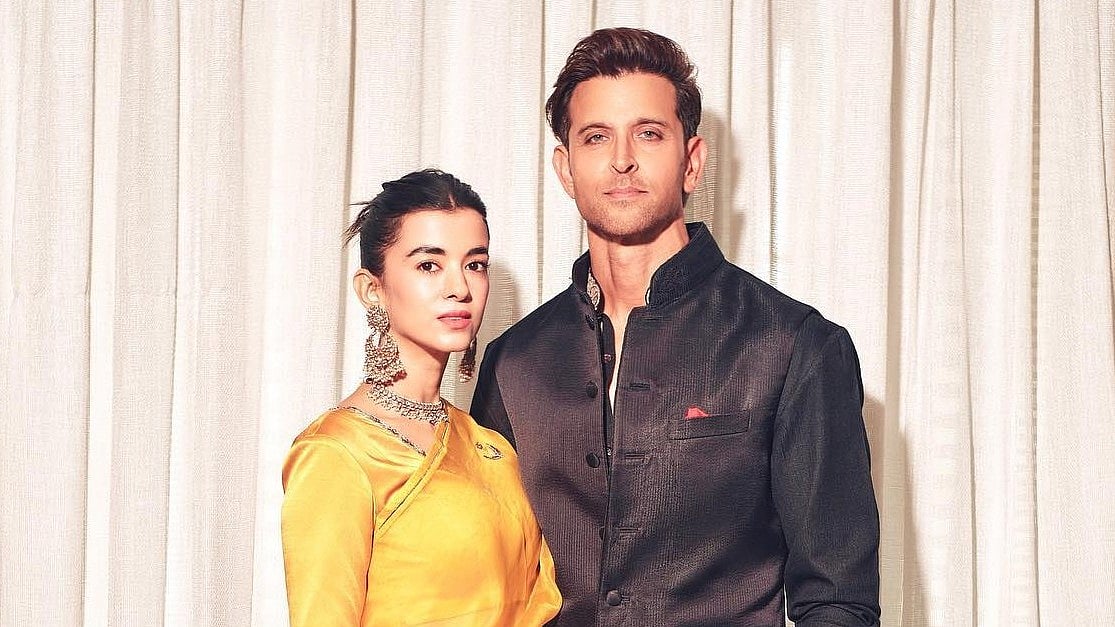 Instagram : Saba Azad and Hrithik Roshan