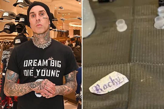 Travis Barker Reveals Tattoo Of Baby Son