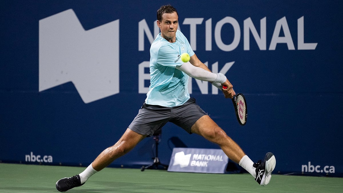 (Photo: Vasek Pospisil) : Canadian tennis star Vasek Pospisil.