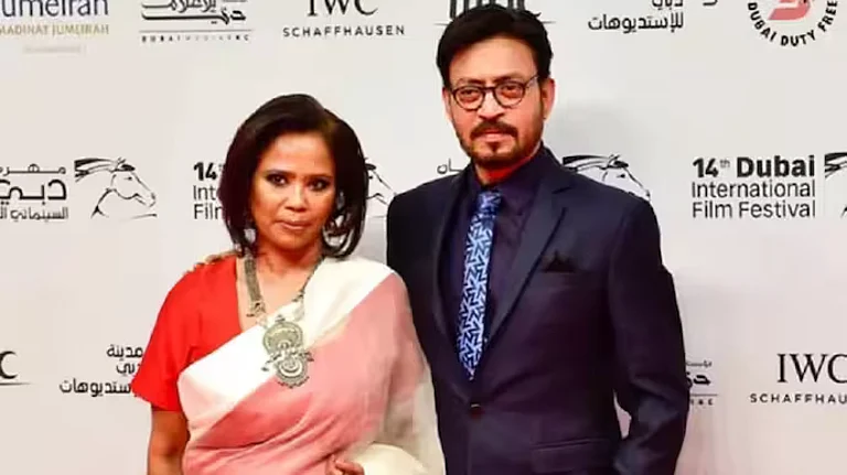 Irrfan Khan with Sutapa Sikdar - Instagram