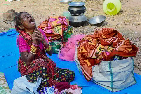 Grandmother of a missing girl