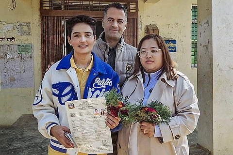 First lesbian couple in South Asia gets registered marriage