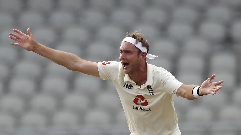 Photo: File : Former England player Stuart Broad.