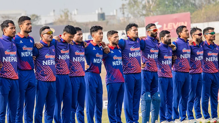 Nepal National Cricket Team. - Photo: X/ @SuvamKoirala_45