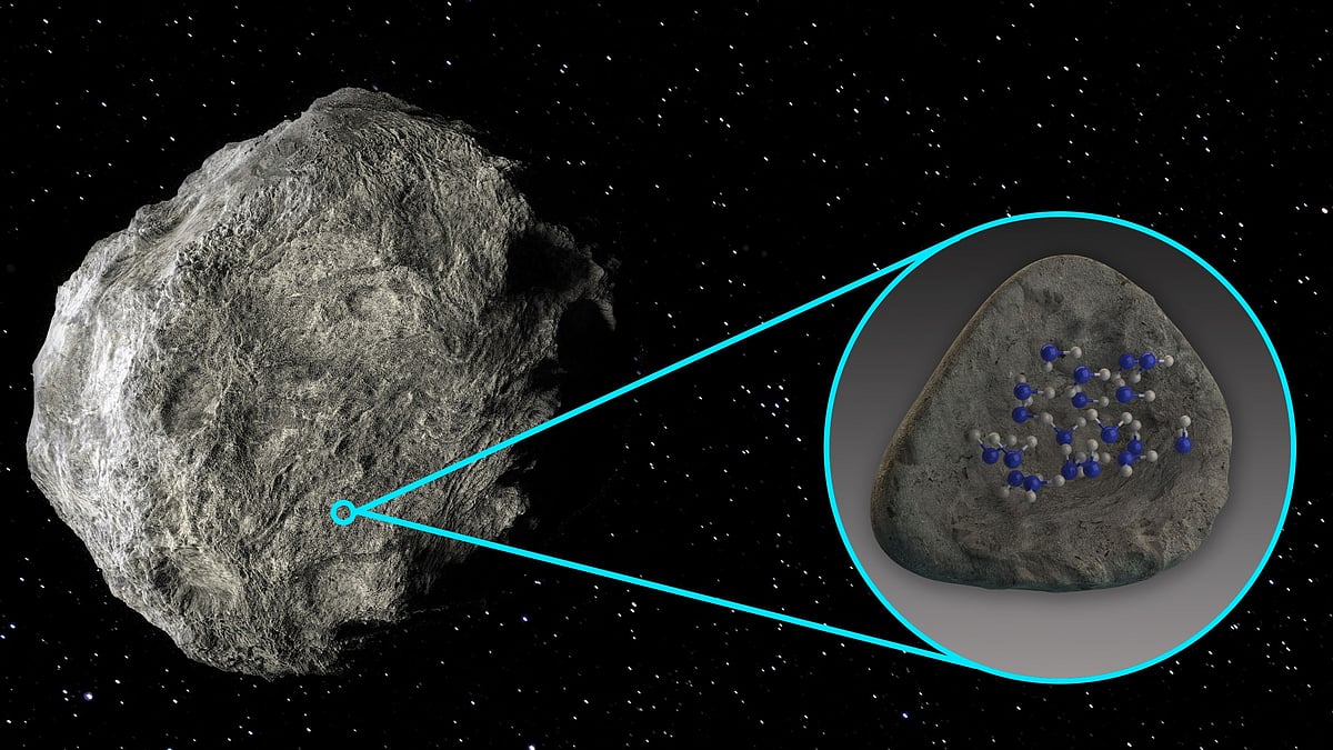 SwRI : Water molecules discovered on an asteroid.