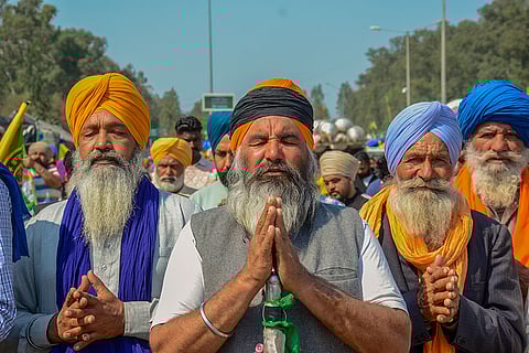 Farmers Delhi Chalo march