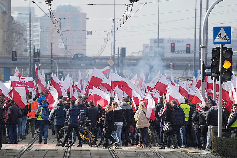 Poland Farmers Protest