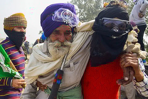 Farmers Delhi Chalo march