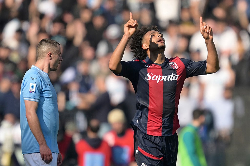(Photo: AP/Alfredo Falcone/LaPresse) : Serie A 2023-24: Bologna vs Lazio