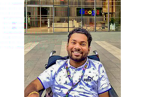 Computer engineering student Pranav Nair