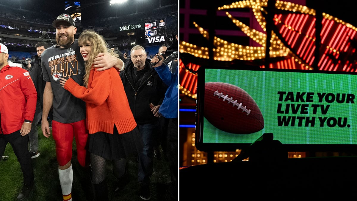 Taylor Swift's Impact on Super Bowl Ads in 2024 - AP & Getty Images