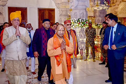 UP legislators visit Ram Temple