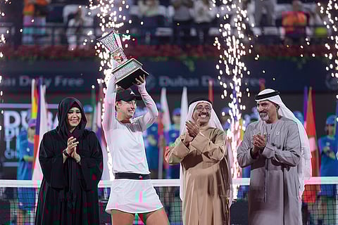 WTA Dubai Championships Final: Jasmine Paolini vs Anna Kalinskaya