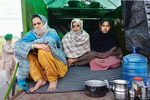 Singh’s aunt and two sisters have now joined the protests
