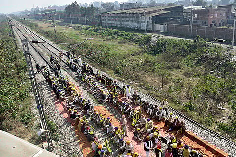 Rail Roko protest